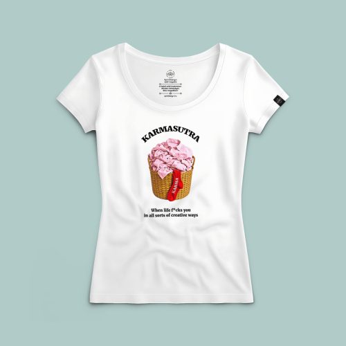 Karmasutra a szennyesben is póló