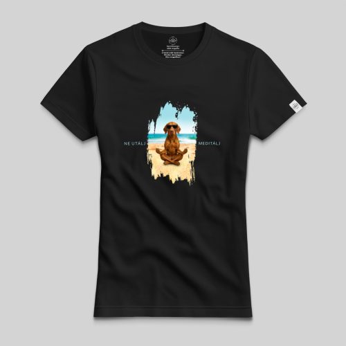 Ne utálj, meditálj vizsla póló