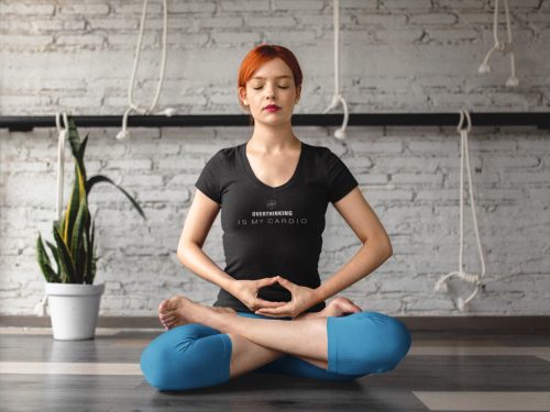 Overthinking is my cardio póló