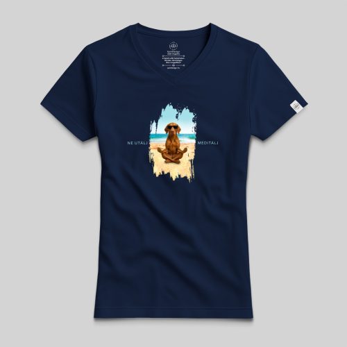 Ne utálj, meditálj vizsla póló