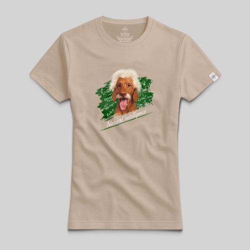 Natural Intelligence - Einstein vizsla póló